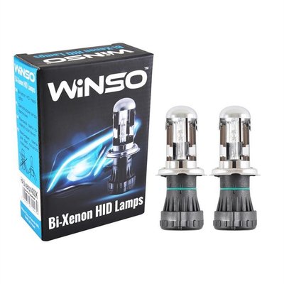 Лампа Би-Ксенон H4 4300K 35W "Winso" 714430 (2шт) "Автотовары" 69271525 фото