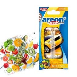 Освежитель жидкий 8,5ml - "Areon" - Fresh (машинки) - Tutti-Frutti (Тутти-Фрутти) (24шт/уп) Автотовары 537241 фото