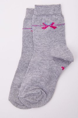 Дитячі шкарпетки для дівчаток, сірого кольору, 167R620 167R620 фото