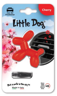 Освежитель на обдув "Little Dog" Вишня (CHERRY Red) ED0404 "Автотовары" 76507266 фото