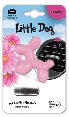 Освежитель на обдув "Little Dog" Цветочный (FLOWER Light Pink) ED1313 "Автотовары" 78043301 фото