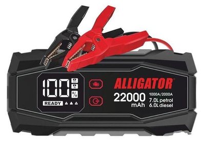 Зарядно-Пусковое Устройство 1000А старт - 22000 mAh - 12В- "Alligator" Jump Starter JS845 Автотовары 503083 фото