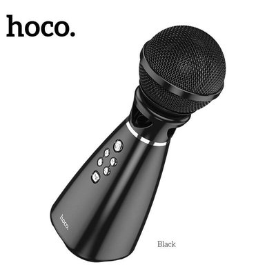 Караоке-микрофон HOCO BK6 Hi-song K Black Автотовары 498065 фото