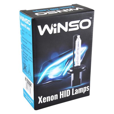 Лампа Ксенон H1 6000K 35W "Winso" 711600 (2шт) "Автотовары" 70577403 фото