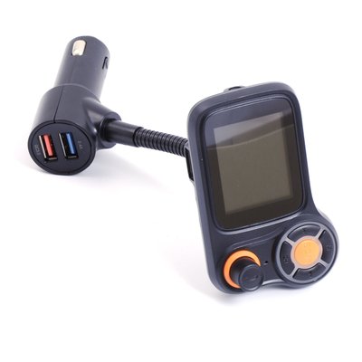 Модулятор Bluetooth "IDF-090N" Black 3 в 1 FM-TRANSMITTER вых 12/24V "InDrive" Автотовары 464138 фото