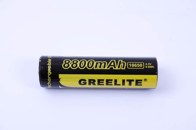 Батарея аккумуляторная 18650 Li - Ion Black Greelite (8800mAh) 3,7V Автотовары 474470 фото