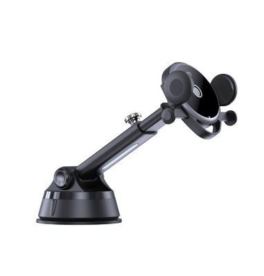 Автодержатель для телефона зажим "XP218" телескоп ножка Black "Автотовары" 46921838 фото