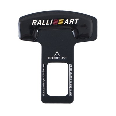 Заглушка ремня безопасности металл "Rally ART" (1шт) "Автотовары" 40948473 фото