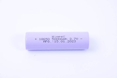 Батарея аккумуляторная 18650 Li-Ion Wimpex (5000mAh) 3,7V (лавандовый) 2200 Автотовары 497614 фото