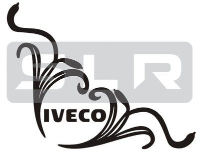 Логотип IVECO углом 32х32 см (2-шт компл.) "Автотовары" 40428356 фото
