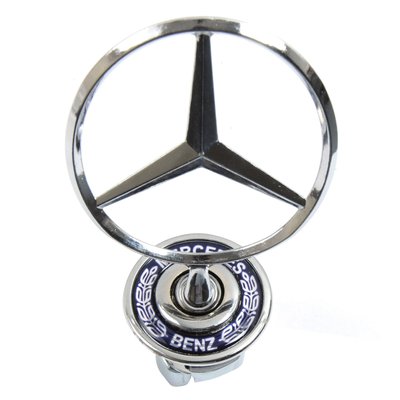 Прицел "Mercedes" W202-210/W124E D=4 см-юбки металл/врезной с надписью (Польша) "Автотовары" 63037123 фото