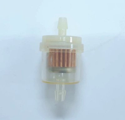 Фильтр топливный (скутера) прямоточный малый К-1 прозрачный "Автотовары" 30834607 фото
