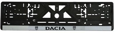 Рамка номера DACIA "книжка" с серой полосой "Автотовары" 41866760 фото