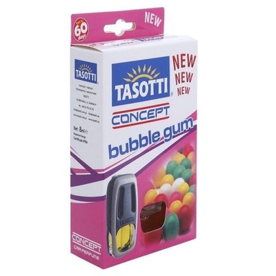 Освежитель жидкий на обдув 8ml - "Tasotti" - Concept - Bubble Gum (Жвачка) (24шт/уп) "Автотовары" 73719361 фото