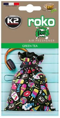 Освежитель силикон гранулы 25gr - "K2" - Vinci Roko Fun - Green Tea (Зеленый чай) V822F "Автотовары" 54024976 фото