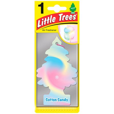 Освежитель сухой лист - "Little Trees" - Cotton Candy (Сладкая вата) WB арт.79000 "Автотовары" 57127837 фото
