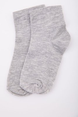 Дитячі однотонні шкарпетки, сірого кольору, 167R603 167R603 фото