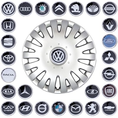 Колпаки "14" (SKS-211) + эмблемы на выбор (VW) "Автотовары" 56280769 фото