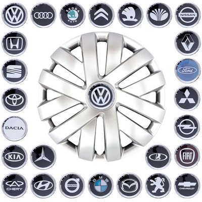 Колпаки "14" (SKS-216) + эмблемы на выбор (VW) "Автотовары" 36531169 фото