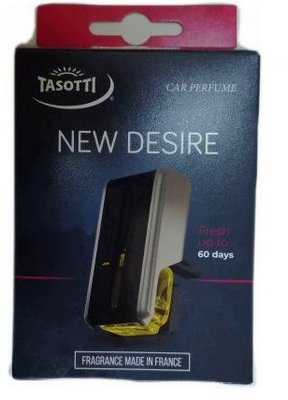 Освежитель жидкий на обдув 8ml - "Tasotti" - New Desire - New Car (Новая Машина) (24шт/уп) "Автотовары" 62122617 фото