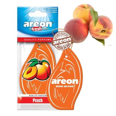 Освежитель сухой лист - "Areon" - Classic - Peach (Персик) (10шт/уп) Ходовой "Автотовары" 63862516 фото