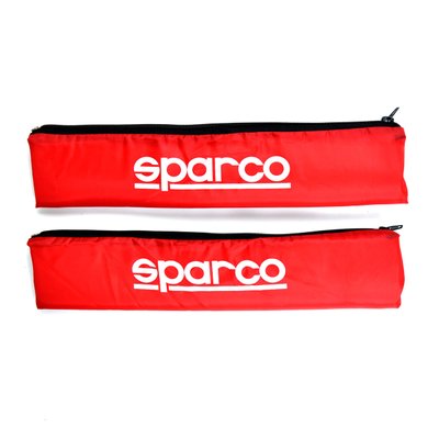 Подушка на ремень безопасности "Sparco" Красная (2шт) "Автотовары" 58357900 фото