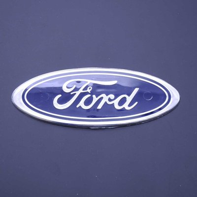 Эмблема "Ford" 150х59мм\пластик большой\хром\скотч (Transit) 5141 "Автотовары" 58655710 фото
