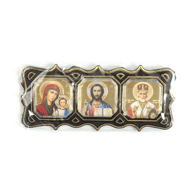 Икона Троица на скотче малая "Автотовары" 68208471 фото