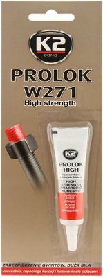 Фиксатор резьбовых соединений Red 6ml "K2" Т275 (W271) Prolok High Strength (12шт/уп) "Автотовары" 61070428 фото