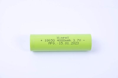 Батарея аккумуляторная 18650 Li-Ion Wimpex (4000mAh) 3,7V (зеленый) (2000) "Автотовары" 76814319 фото