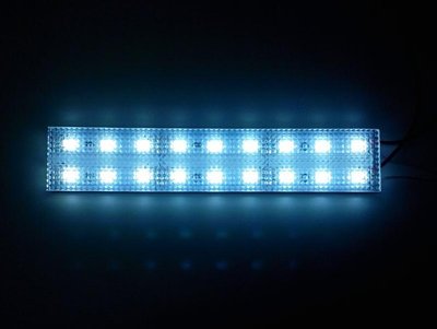 Подсветка салона 12V LED "Призма" 2-а - 8 см - Белая - (5630) - 2А 12LED "Автотовары" 73289256 фото