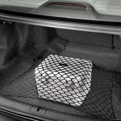 Сетка в багажник напольная 80х60см одинарная (фиксация багажа, крючки) Elegant 100674 Автотовары 491608 фото