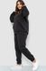 Спорт костюм жіночий на флісі, колір чорний, 102R5221 102R5221 фото 3