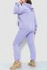 Спорт жіночий костюм на блискавці з капюшоном, колір бузковий, 186R9100 186R9100 фото 4