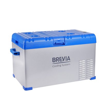 Холодильник 30л 12/24/110/220V 60W компрессорный "Brevia" 22410 Автотовары 490940 фото