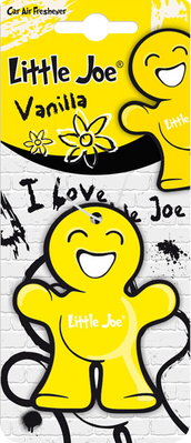Освежитель сухой лист "Маленький Джо" Ваниль (VANILLA Yellow) "Little Joe" LJP001 "Автотовары" 42536234 фото