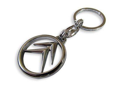 Брелок для ключей Citroen металл/хром "Автотовары" 50797037 фото