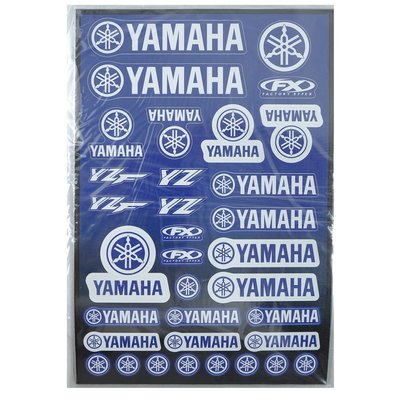Наклейка МОТО "Yamaha" (35x23) синяя "Автотовары" 50116696 фото