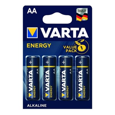 Батарейка АА/LR6 "VARTA Energy" 4шт "Автотовары" 62544725 фото